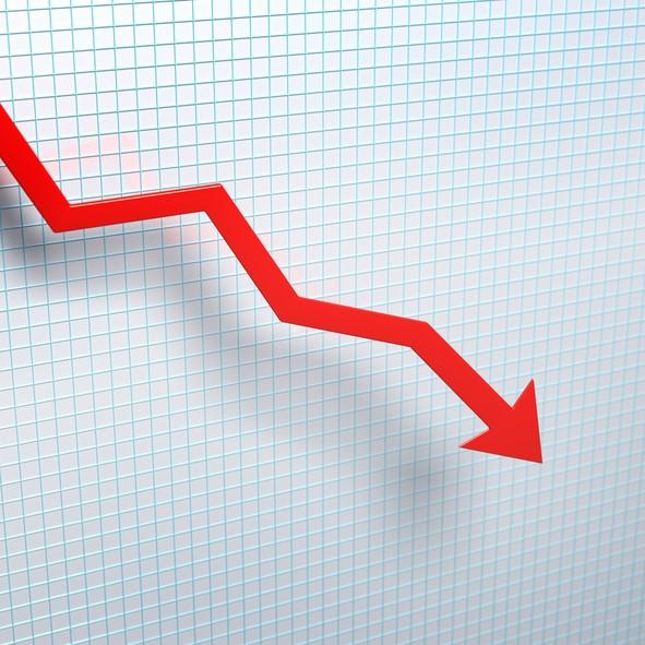 Downward trend