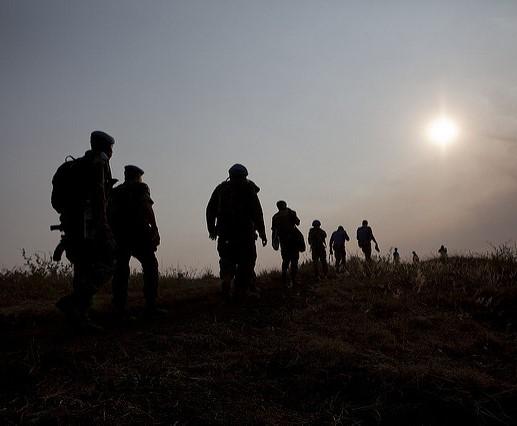 Rebel forces in the DRC