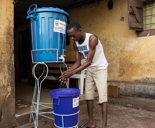 Ebola hand washing