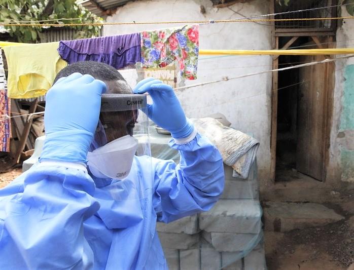 Ebola healthcare worker