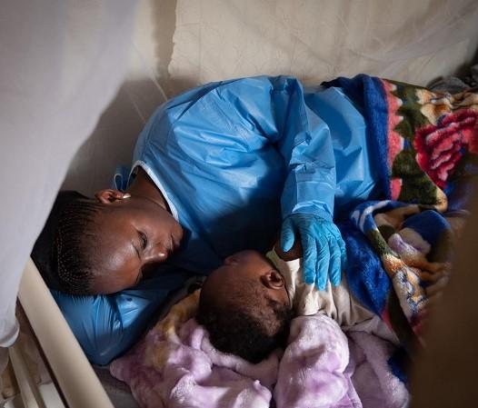 Ebola nurse and baby