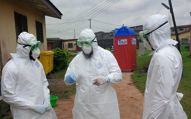 Ebola PPE training
