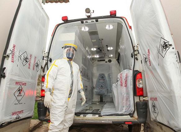 Ebola response van
