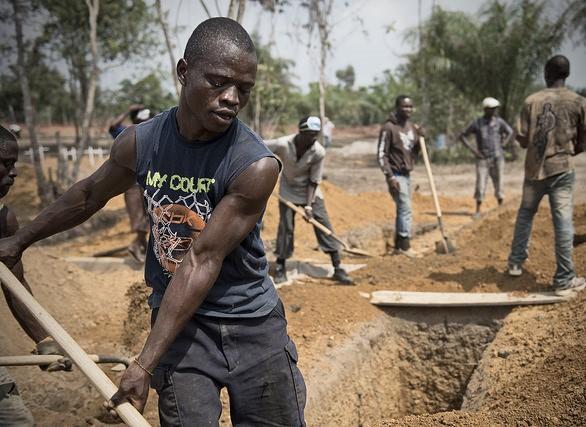 Ebola safe burial team