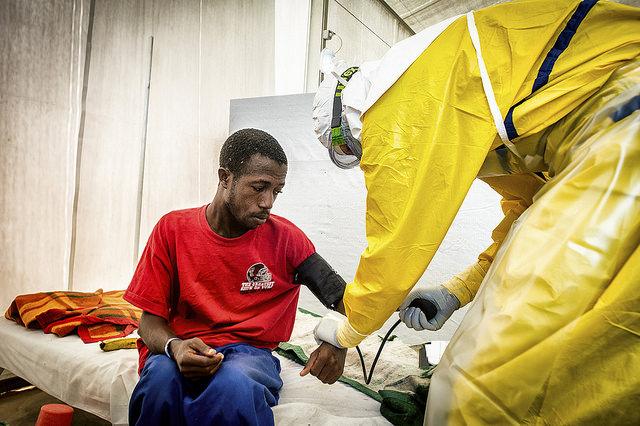 Ebola treatment in Guinea