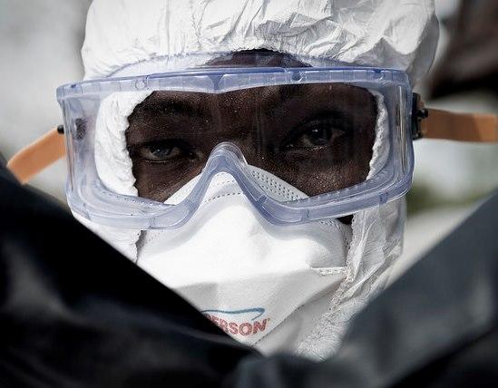 Ebola worker