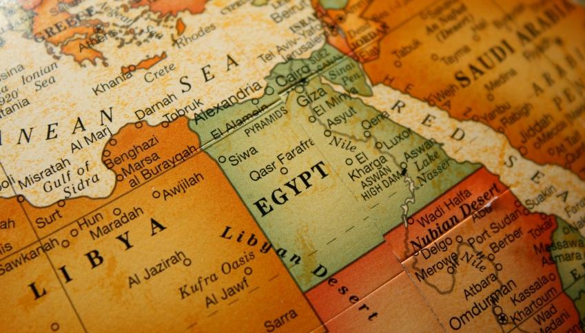 Egypt map