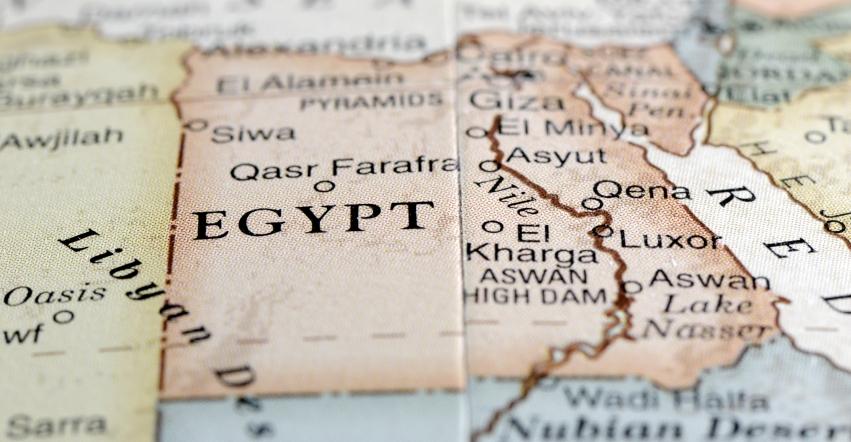 Map of Egypt