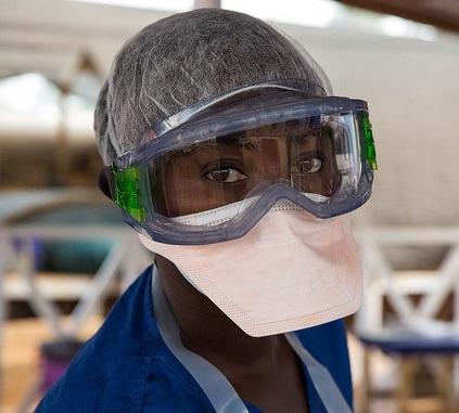 Ebola treatment unit worker