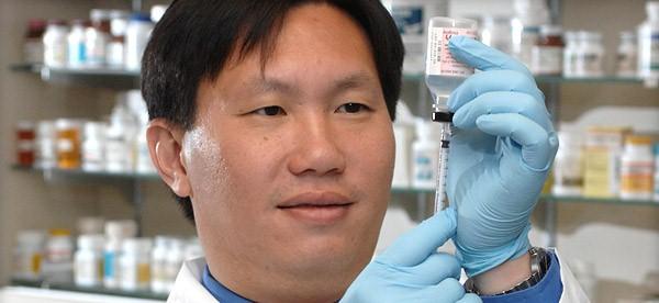 Preparing a flu vaccine