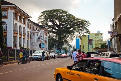 Freetown street scene