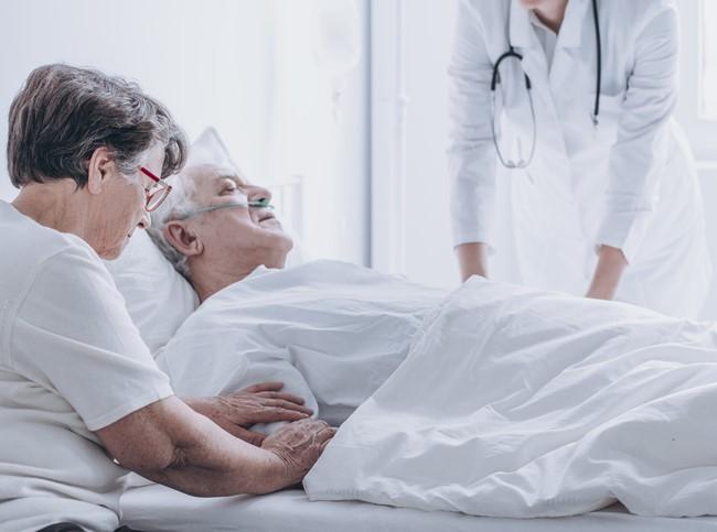 Gravely ill older patient
