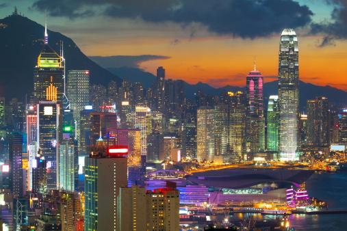 Hong Kong skyline