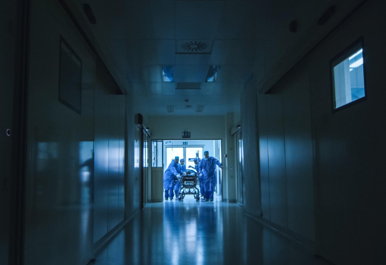 hospital corridor