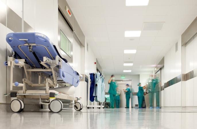 Hospital corridor