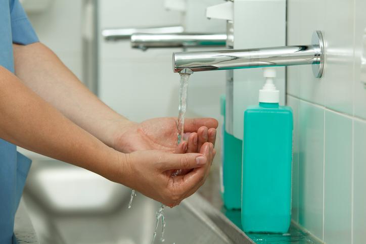 Hospital hand washing