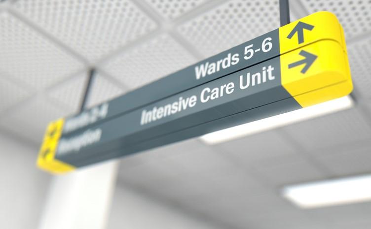 Intensive care unit sign