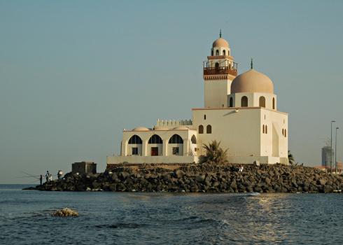 Mosque in Jeddah, Saudi Arabia