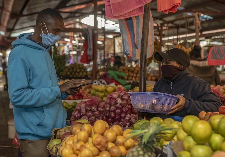 Kenya market place