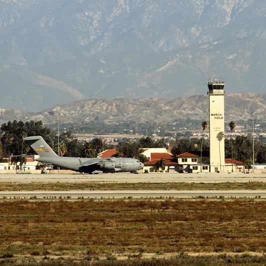 March Air Reserve Base in California