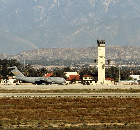 March Air Reserve Base in California