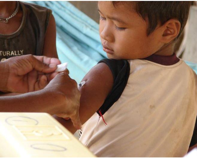 Measles vaccination