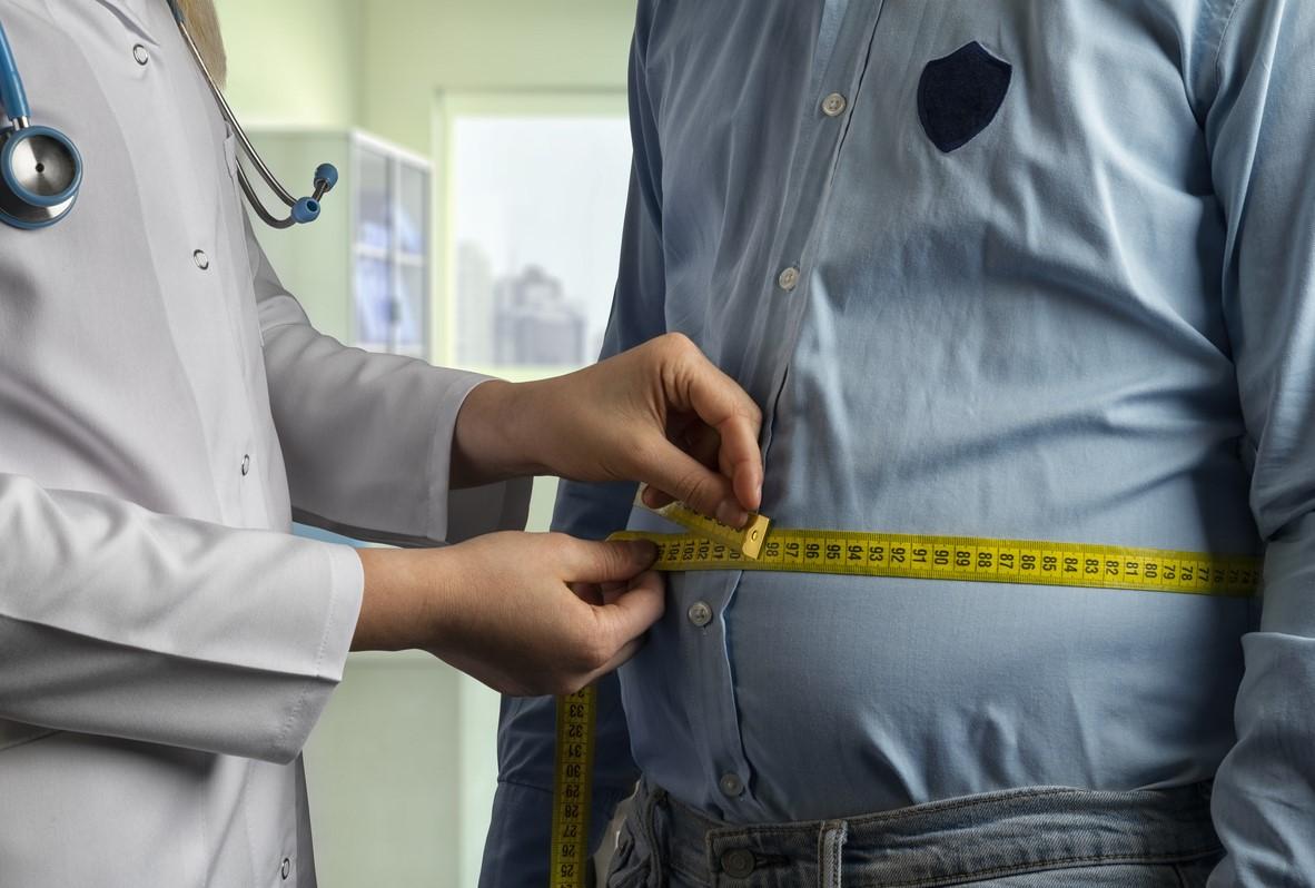 Measuring overweight belly