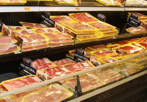 Meat at market