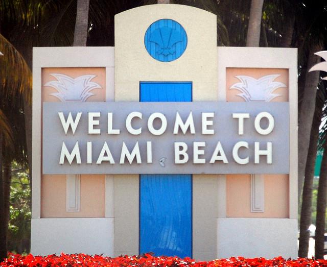 Miami Beach Sign 