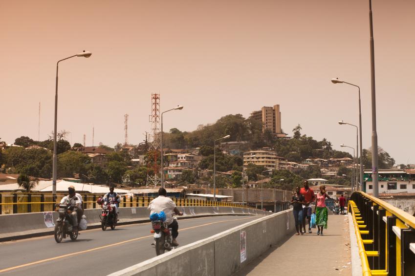 Monrovia street scene