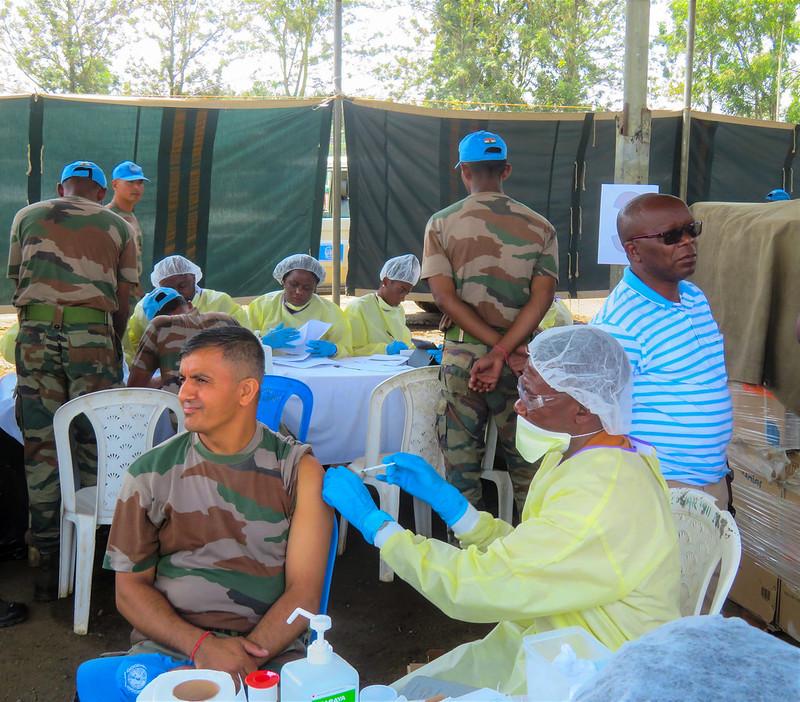 MONUSCO Ebola vax