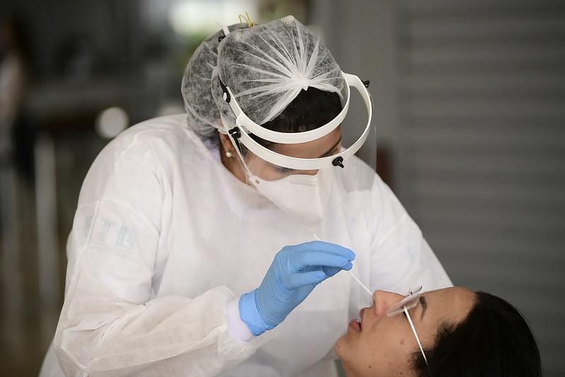 nasal swab test