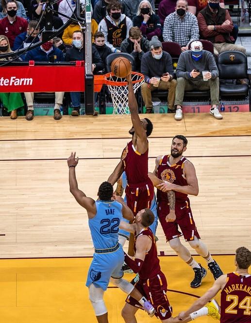 NBA game Memphis vs Cleveland