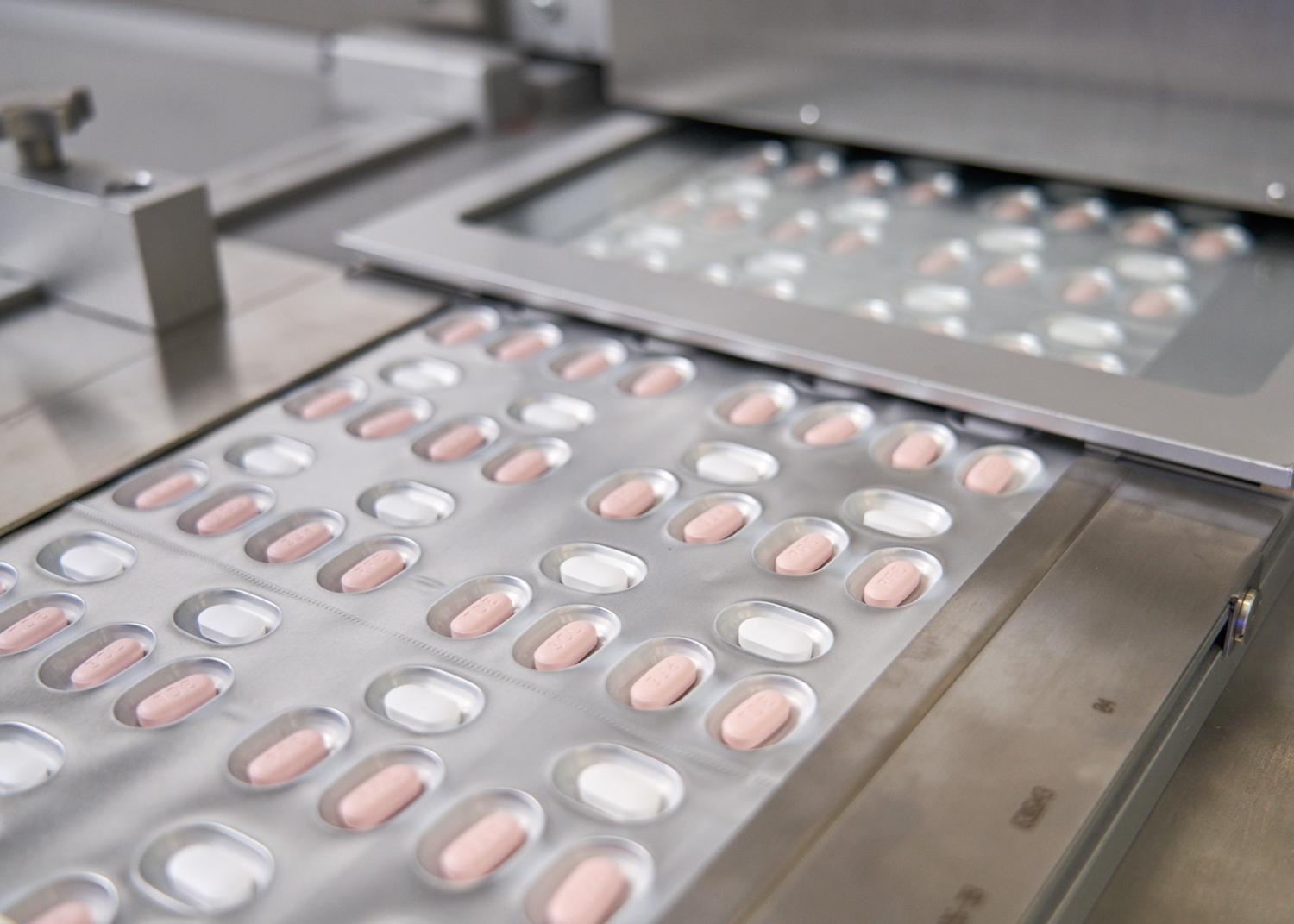 Paxlovid being manufactured