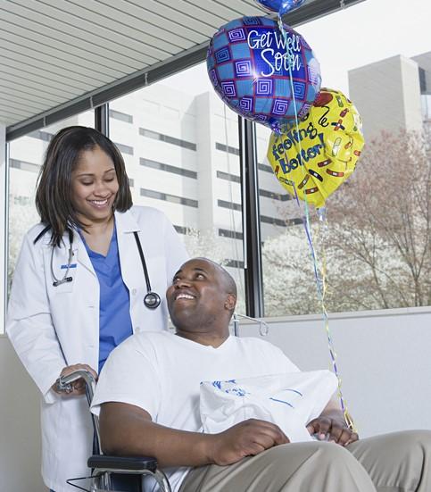 Patient discharged from hospital
