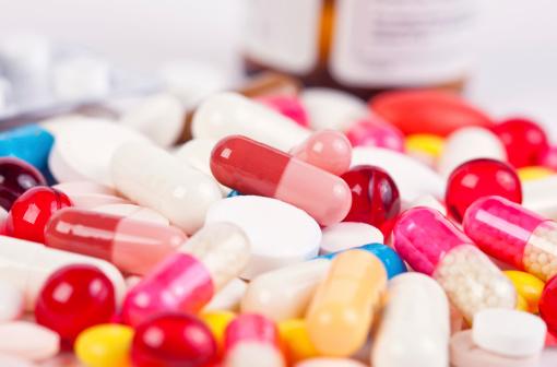 Pile of pills and capsules