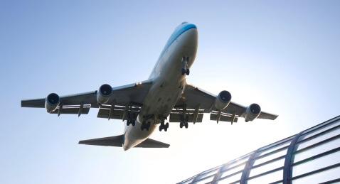 Commercial airplane