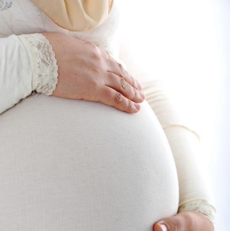 Pregnant belly