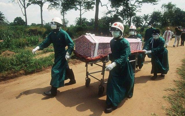 Red Cross Ebola burial team