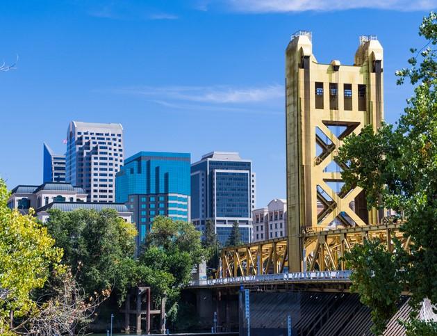 Sacramento skyline