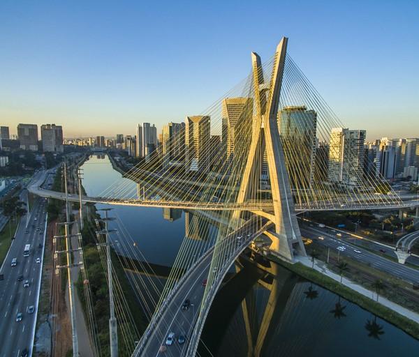 Sao Paulo suspension bridge