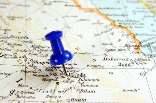 Saudi Arabia map