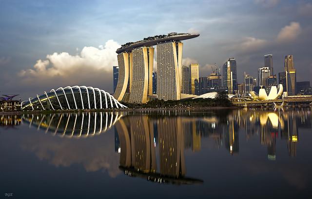 Singapore skyline