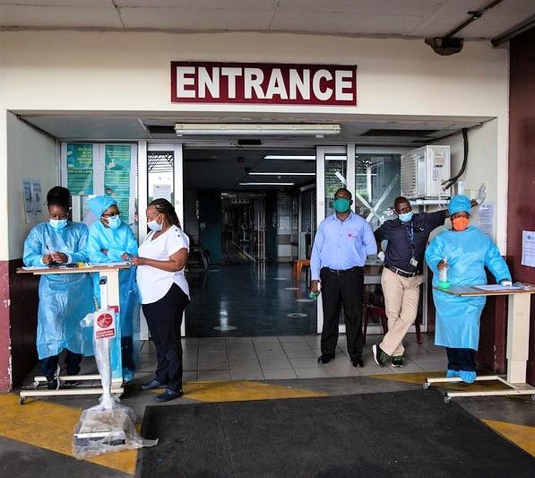 South African healthcare workers