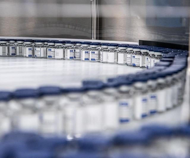 Russia's COVID vaccine on assembly line
