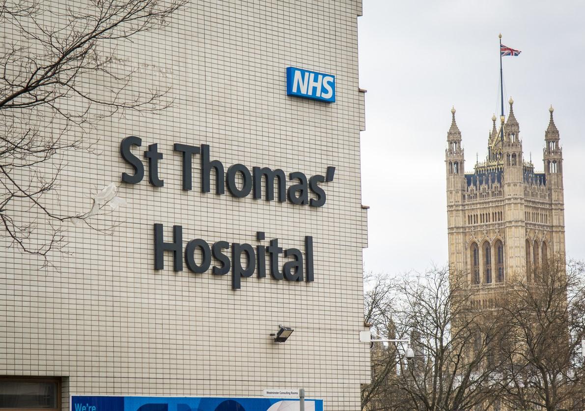 St Thomas Hospital in London