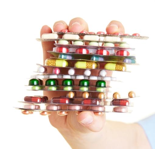 Stack of pills