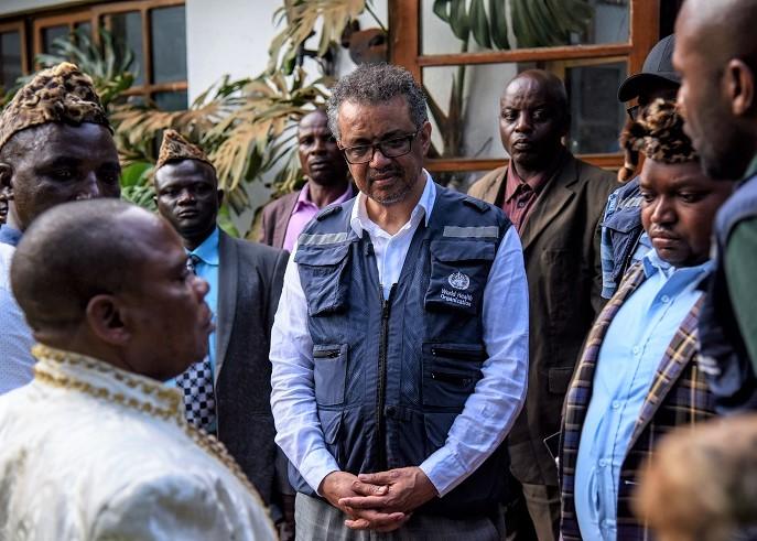 WHO director-general in DR Congo