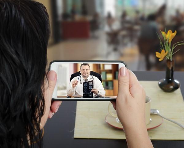 Telemedicine via smart phone