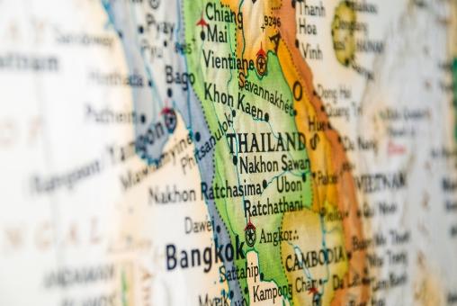 Thailand map
